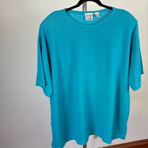 Turquoise t shirt